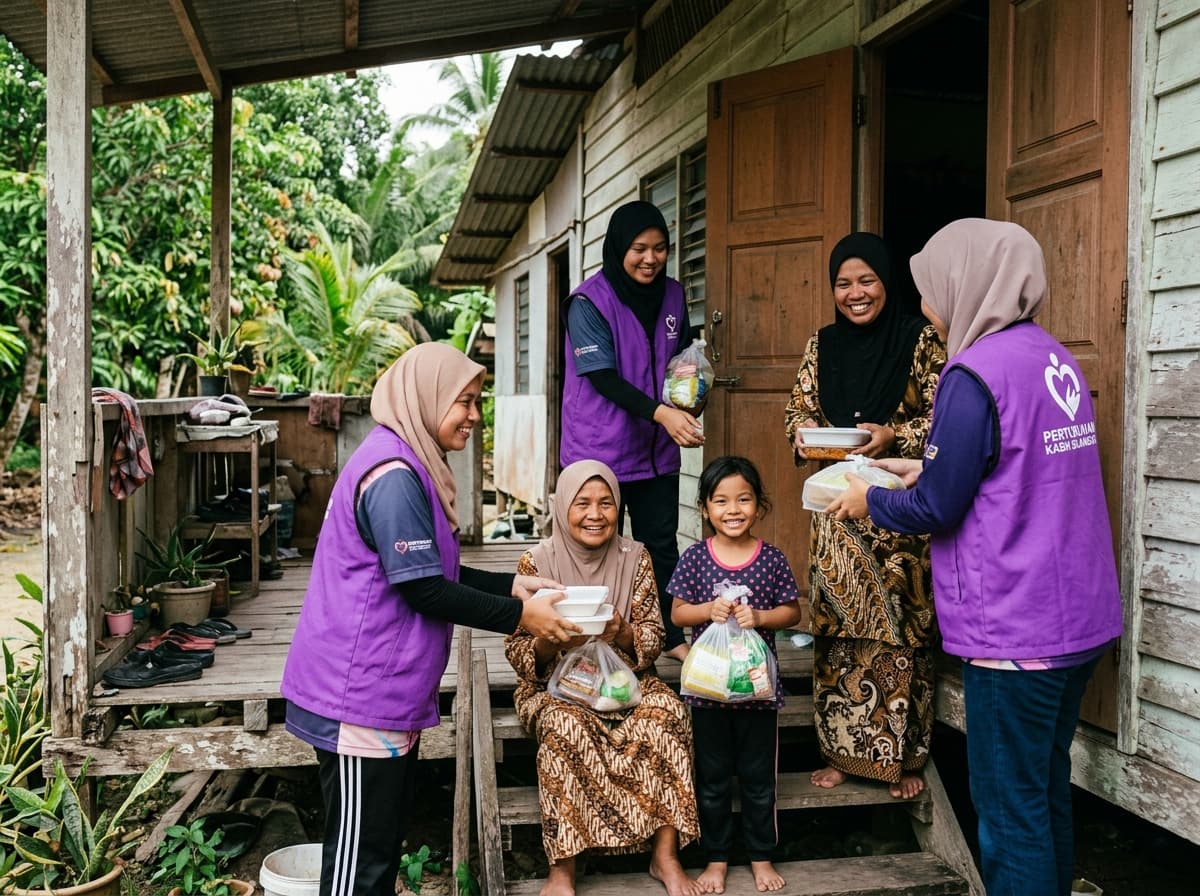 Agihan Terus Kepada Asnaf